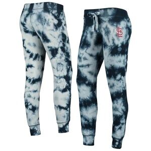 ⚾️New Era Navy St. Louis Cardinals Tie-Dye Jogger Pants Baseball